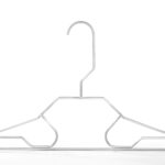 Stainless steel coat hanger 5830-18 with clamping function and wedge lock