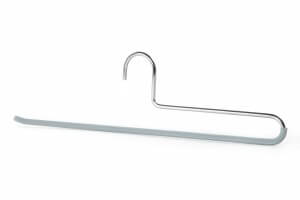 Trouser hanger with sleeve casing