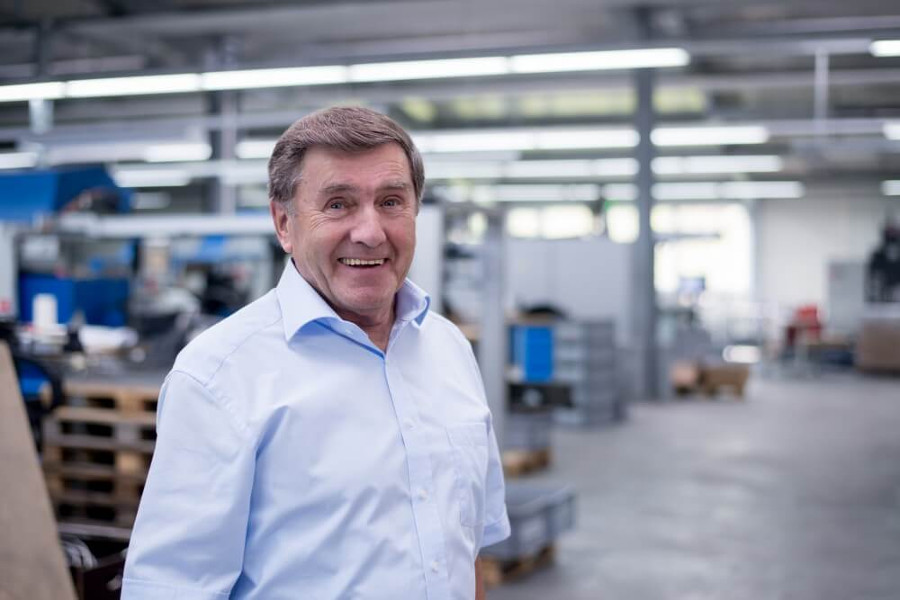Hinterdobler Fabrikations GmbH | Company founder Walter Hinterdobler sen.